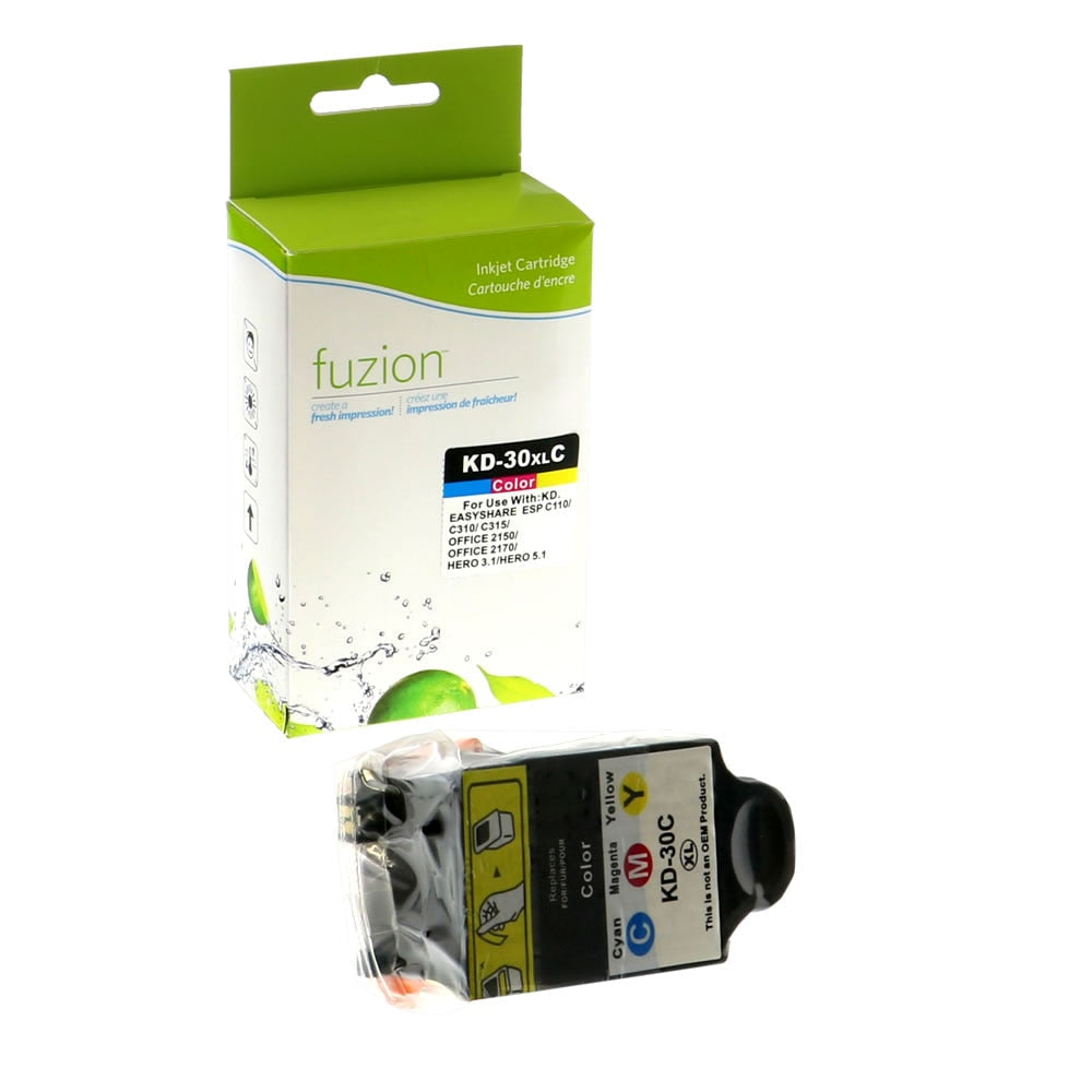 Kodak #30XL Compatible Ink Cartridge - CMY Tri-Color - Fuzion