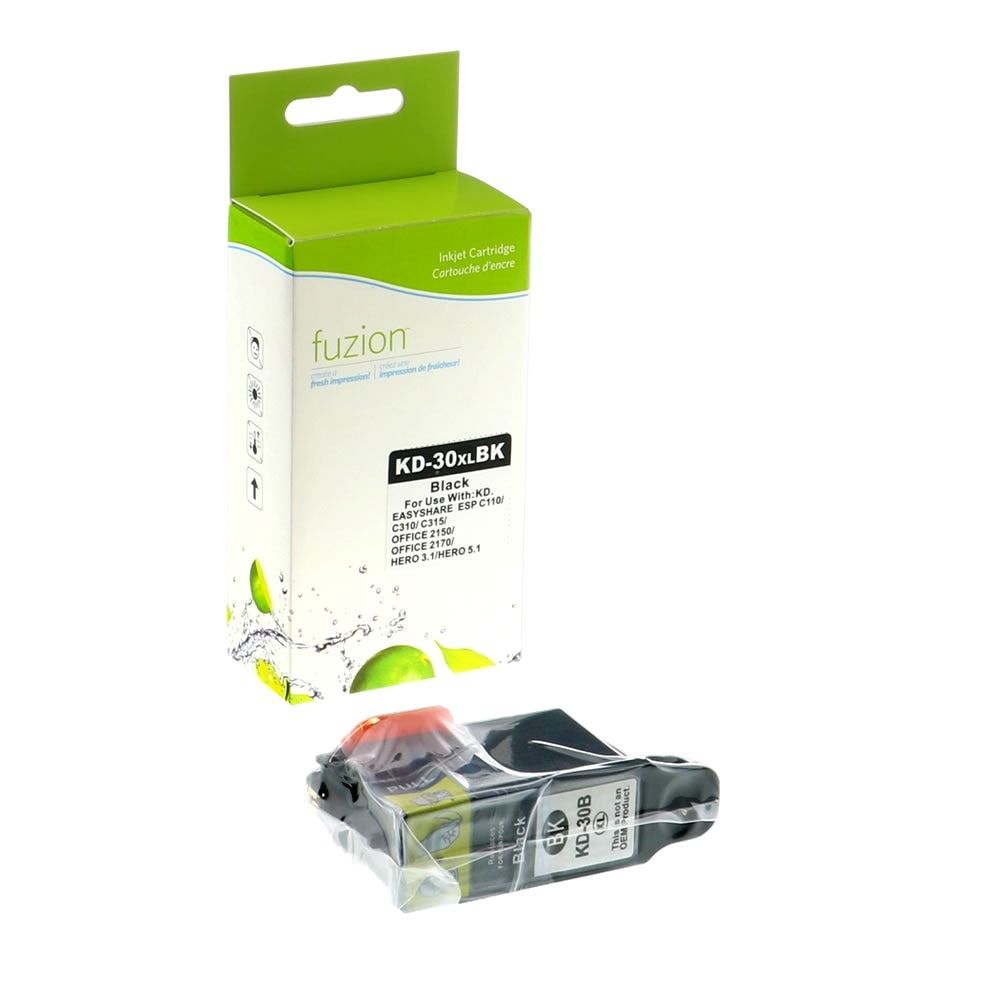 Kodak #30XL Compatible Ink Cartridge - Black - Fuzion