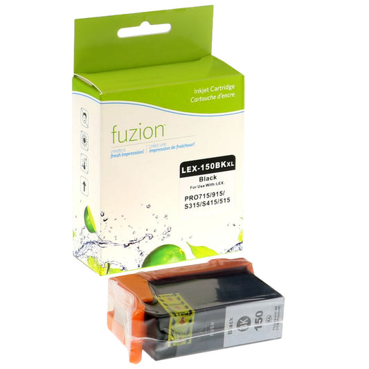 Lexmark #150XL Compatible Ink Cartridge - Black - Fuzion