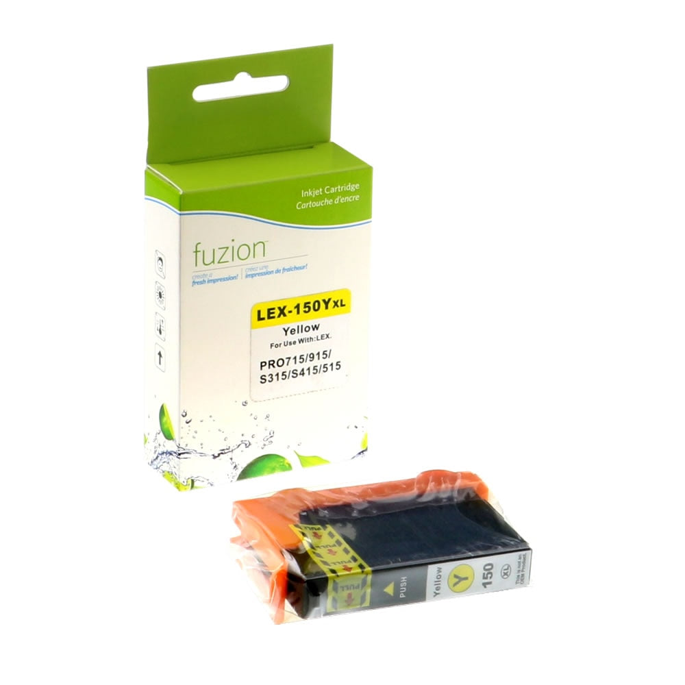 Lexmark #150XL Compatible Ink Cartridge - Yellow - Fuzion