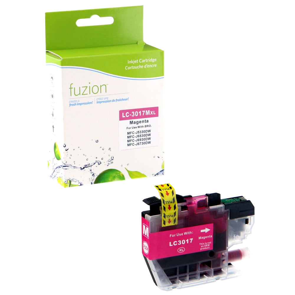 Brother LC3017M Compatible - Magenta Ink Cartridge - Fuzion