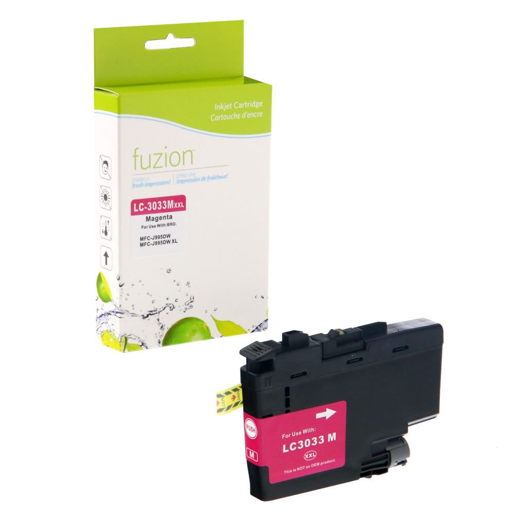 Brother LC3033M Compatible Tank - Super HY Magenta Ink Cartridge - Fuzion