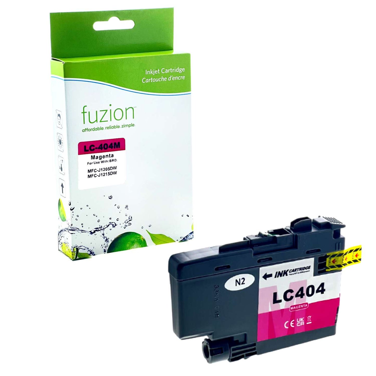Brother LC404MS Compatible - Magenta Ink Cartridge - Fuzion