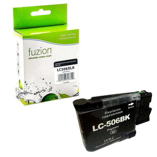 Brother LC506XLKS Compatible Inkjet - Black - by Fuzion