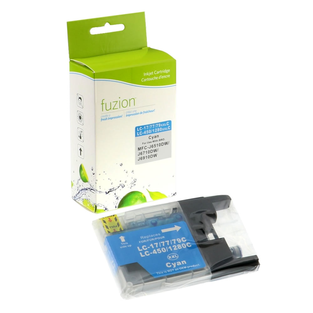 Brother LC79 Compatible Extra HY - Cyan Ink Cartridge - Fuzion
