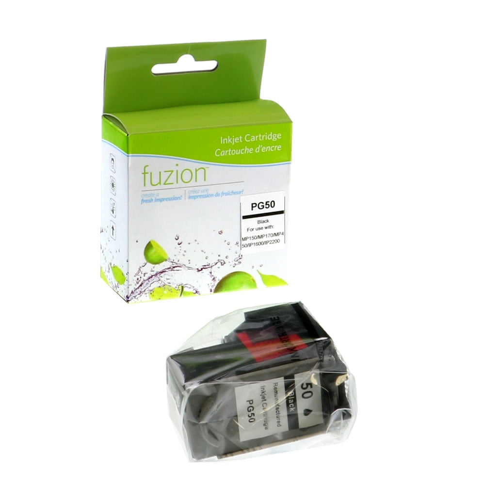 Canon PG-50 Remanufactured Ink Cartridge - Black - Fuzion