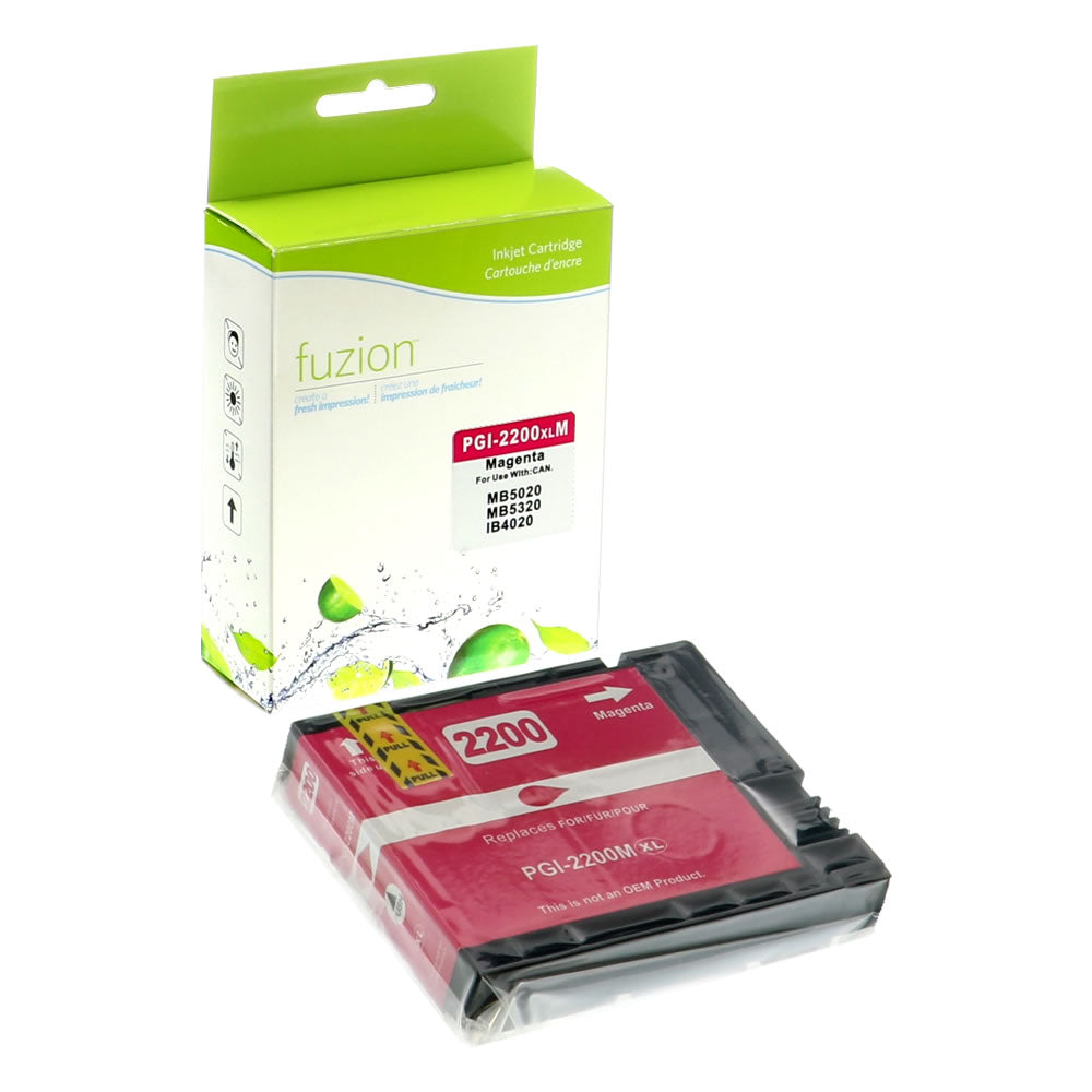 Canon PGI-2200XL Compatible Pigment Ink Cartridge - Magenta - Fuzion