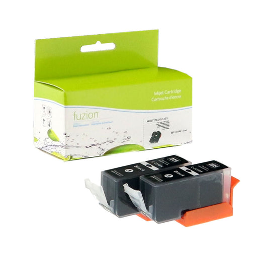 Canon PGI-225 Compatible Ink Cartridges - Black - Fuzion