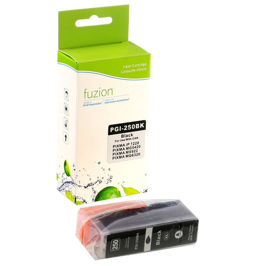 Canon PGI-250XL Compatible Ink Cartridge - Black - Fuzion