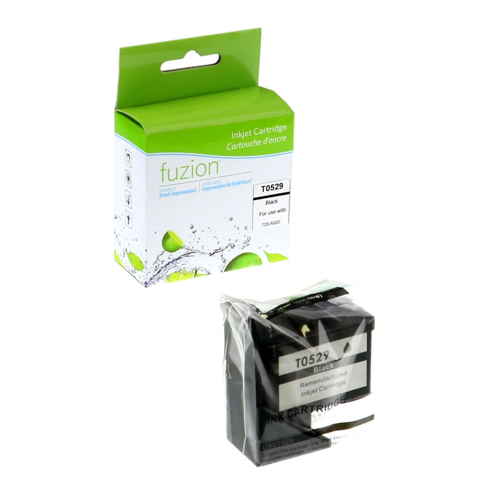 Dell T0529 Remanufactured Ink Cartridge - Black - Fuzion