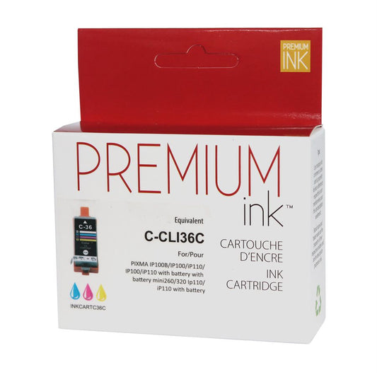 Canon CLI-36 1511B002 Color New Compatible Ink Cartridge-Premium Ink