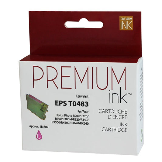 Epson T048320 R200/300 New Compatible Ink Cartridge Magenta-Premium Ink