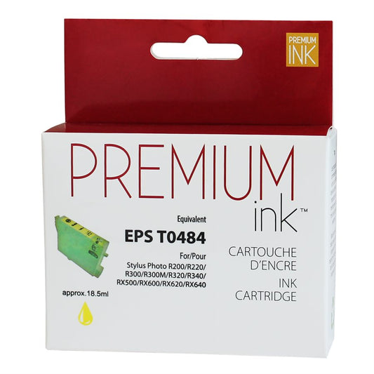 Epson T048420 R200/300 New Compatible Ink Cartridge Yellow-Premium Ink