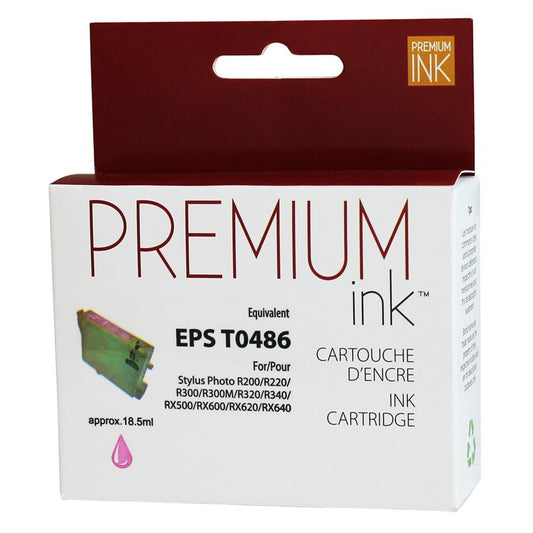 Epson T048620 New Compatible Ink Cartridge Light Magenta-Premium Ink