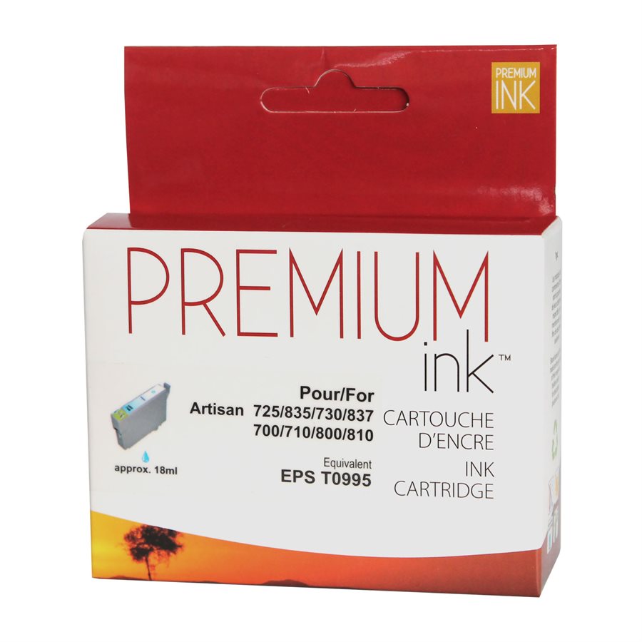 Epson T0995 /No. 99 New Compatible Ink Cartridge Lt Cyan-Premium Ink