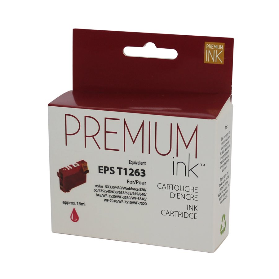 Epson T1263 New Compatible Ink Cartridge Magenta-Premium Ink