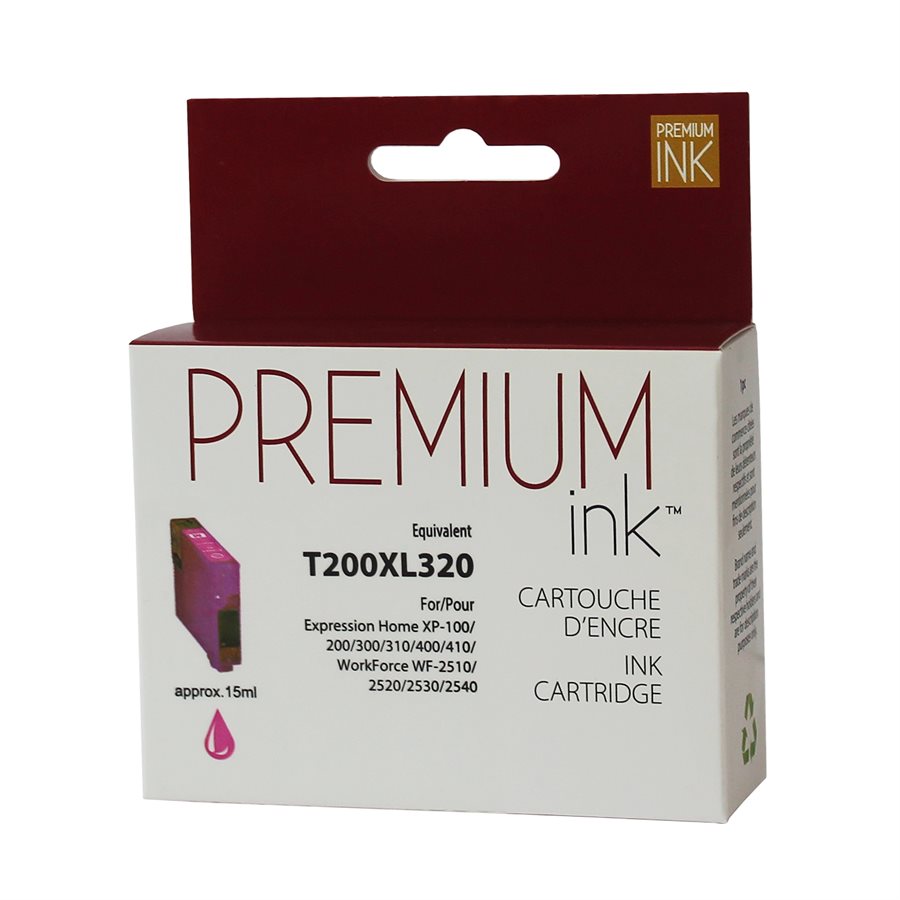 Epson T200XL320 New Compatible Ink Cartridge Magenta-Premium Ink