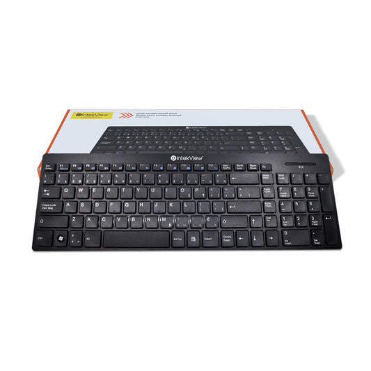 Ergonomic New Compatible Wireless Slim Keyboard V.2 French Canadian-Intekview