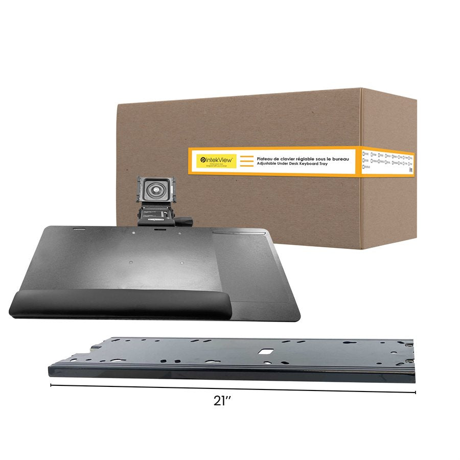 Ergonomic New Compatible Ideal Keyboard Tray 30''x10'' Right-Handed-Intekview