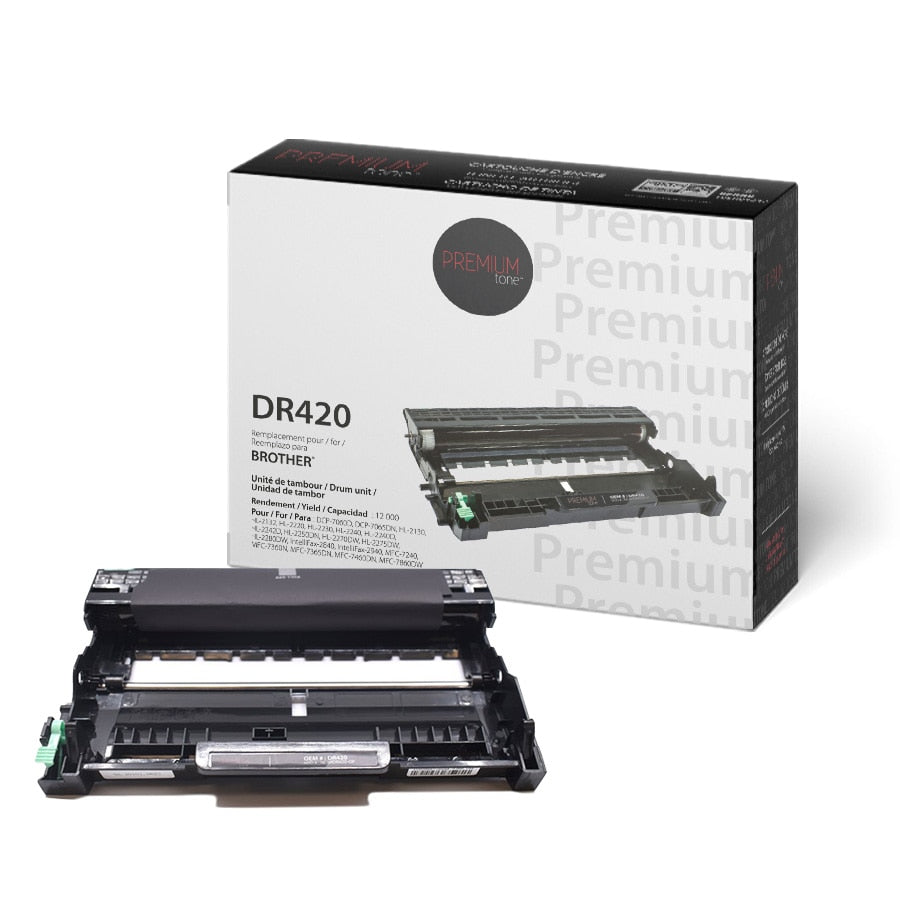 Brother DR420 New Compatible Drum Unit 12K-Premium Tone