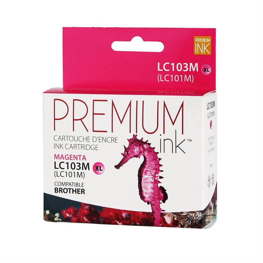 Brother LC103MS Magenta New Compatible Ink Cartridge-Premium Ink