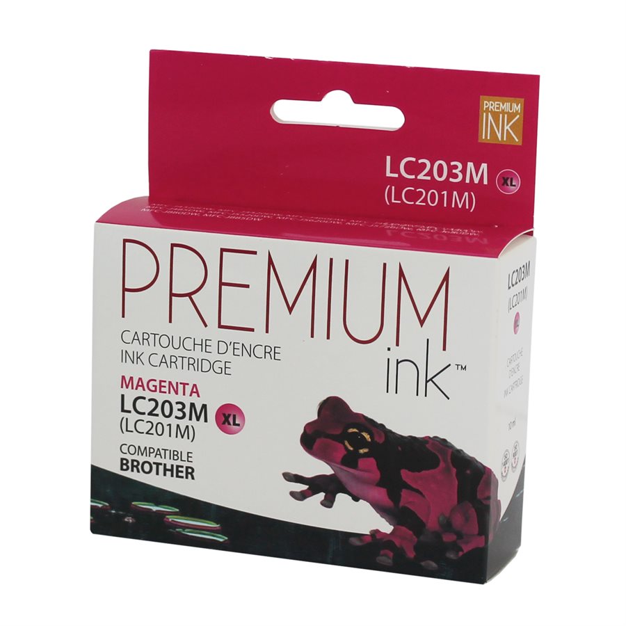 Brother LC203MS Magenta New Compatible Ink Cartridge-Premium Ink