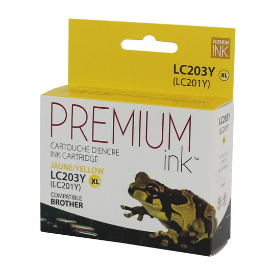 Brother LC203YS Yellow New Compatible Ink Cartridge-Premium Ink