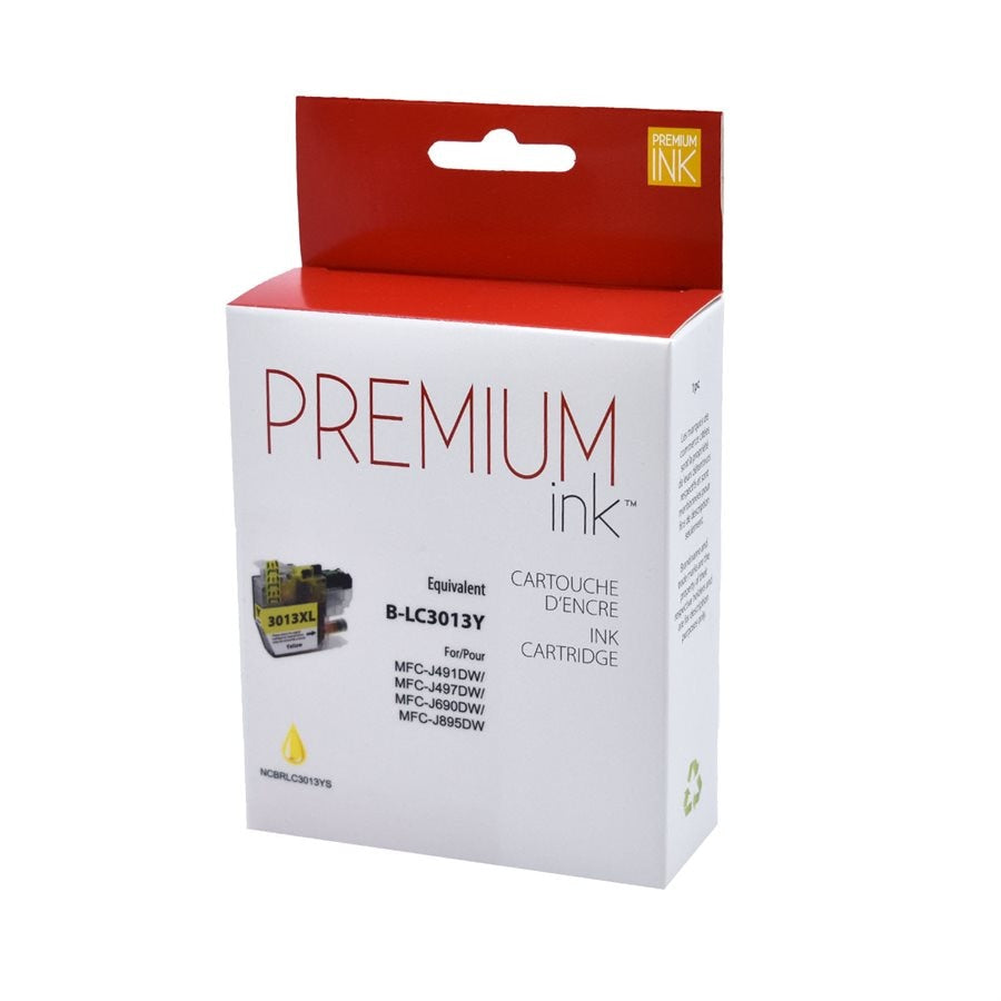 Brother LC3013XL Pigment Yellow New Compatible Ink Cartridge