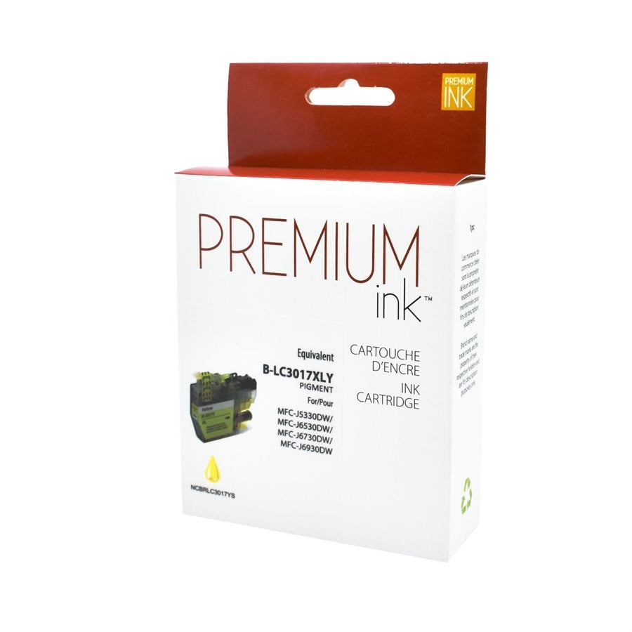 Brother LC3017XL Pigment Yellow New Compatible Ink Cartridge