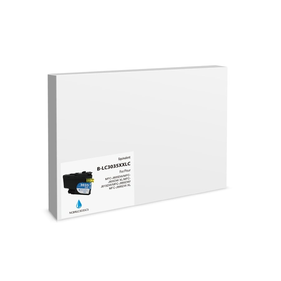 Brother LC3035 New Compatible Ink Cartridge Cyan-Premium Ink