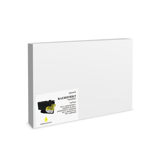 Brother LC3037 New Compatible Ink Cartridge Yellow-Premium Ink