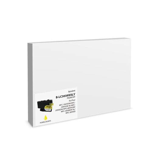 Brother LC3039 New Compatible Ink Cartridge Yellow-Premium Ink