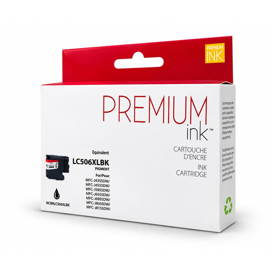 Brother LC506XLBK New Compatible Ink Cartridge Black
