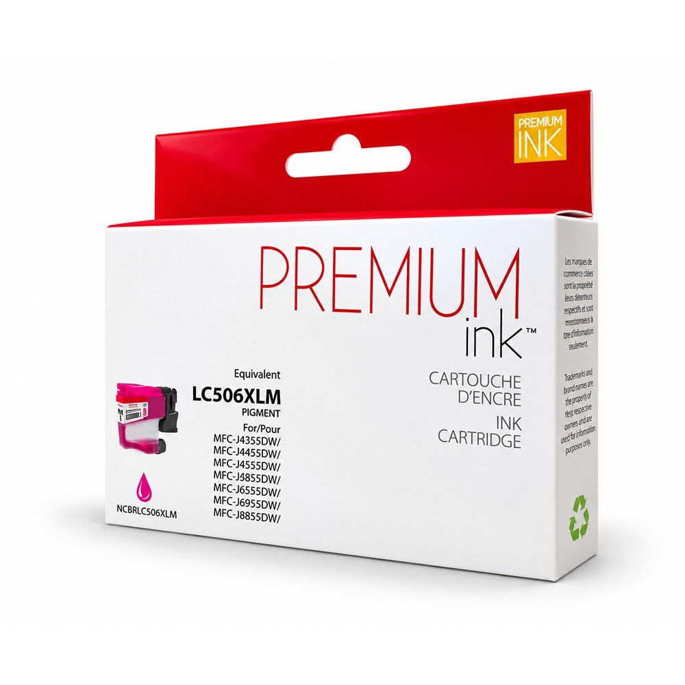 Brother LC506XLM New Compatible Ink Cartridge Magenta