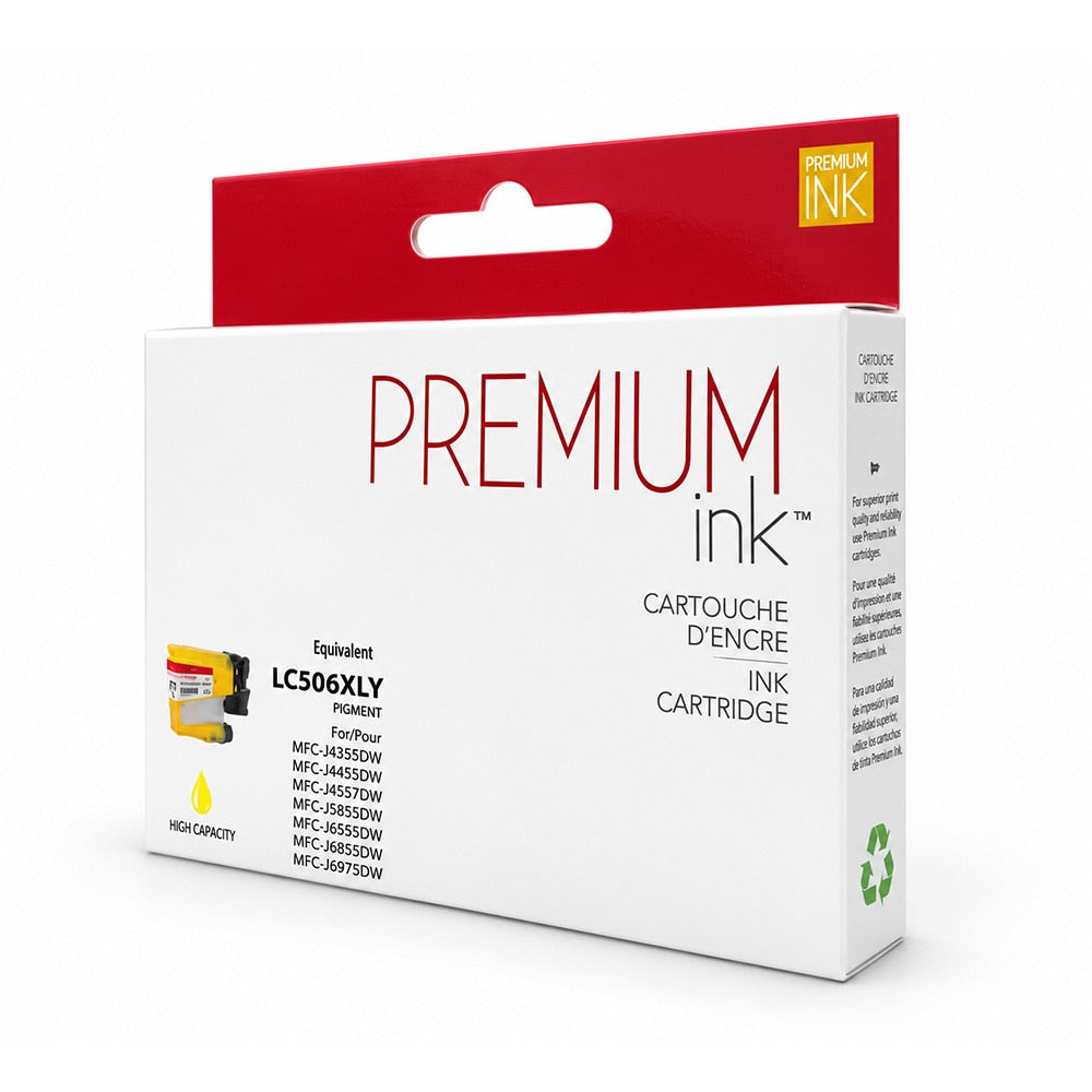 Brother LC506XLY New Compatible Ink Cartridge Yellow