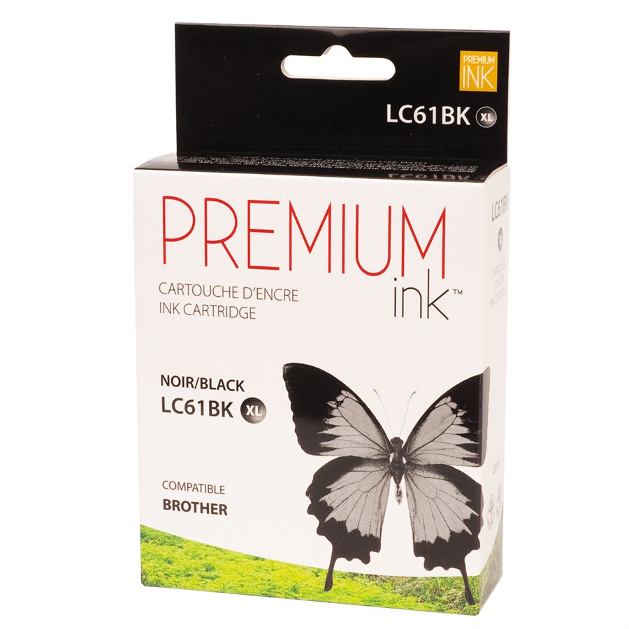 Brother LC61XL New Compatible Ink Cartridge Pigment Black-Premium Ink