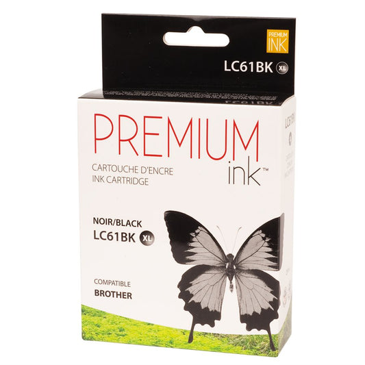 Brother LC61XL New Compatible Ink Cartridge Pigment Black-Premium Ink