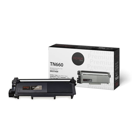 Brother TN660 New Compatible Toner Cartridge 2.6K-Premium Tone