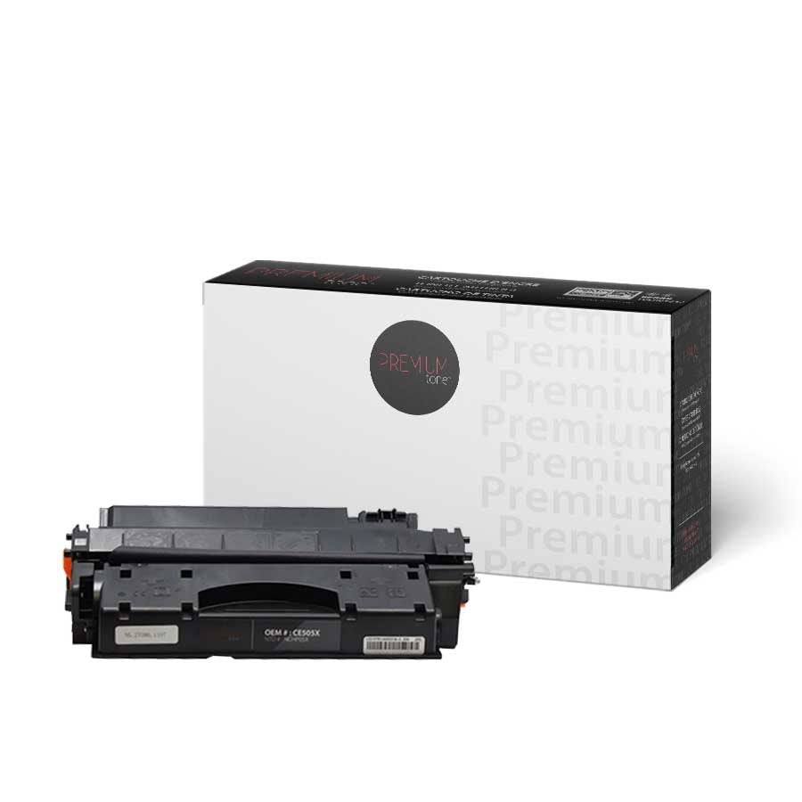 HP CE505X P2055 New Compatible Toner Cartridge 6.5K-Premium Tone