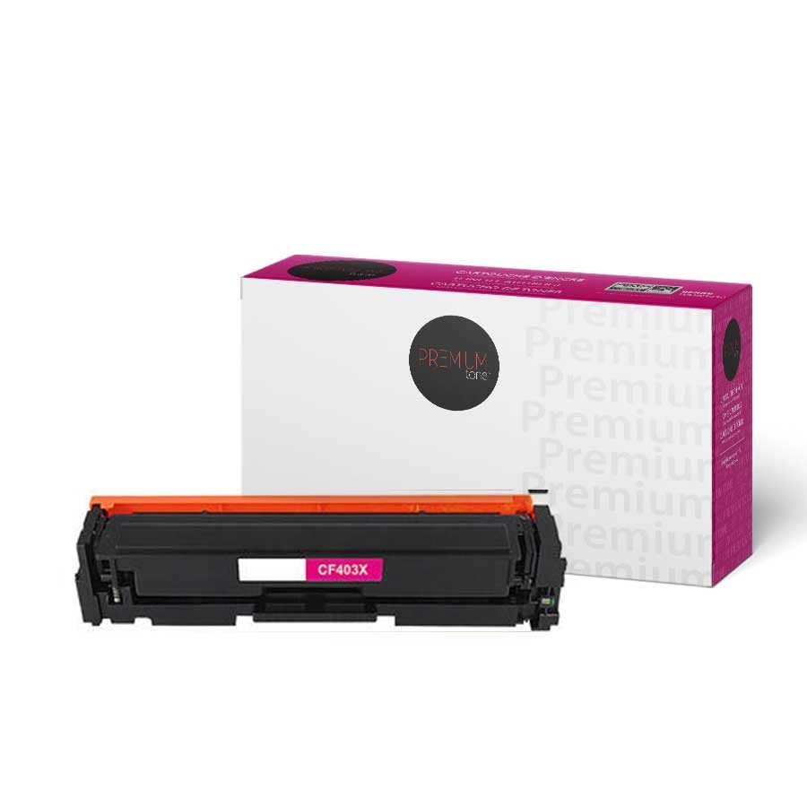 HP 201X CF403X New Compatible Toner Cartridge Magenta 2.3K-Premium Tone