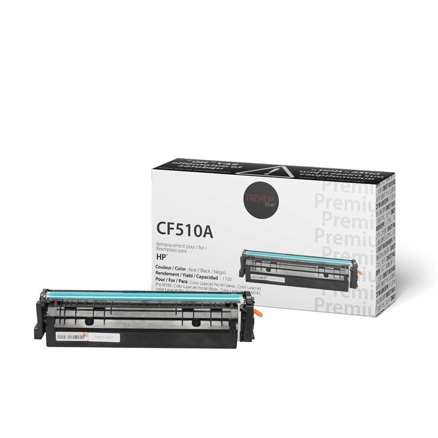 HP CF510A 204A New Compatible Toner Cartridge Black 1.1K-Premium Tone