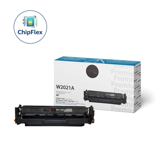 HP W2021A 414A New Compatible Toner Cartridge YRTS Cyan 2.1K-Premium Tone
