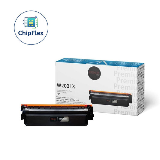 HP W2021X 414X New Compatible Toner Cartridge YRTS Cyan 6K-Premium Tone