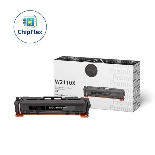 HP W2110X / 206X New Compatible Toner Cartridge Toner YRTS Black 3.1K-Premium Tone