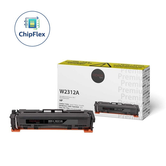 HP W2312A 215A New Compatible Toner Cartridge Yellow YRTS 850 pag-Premium Tone
