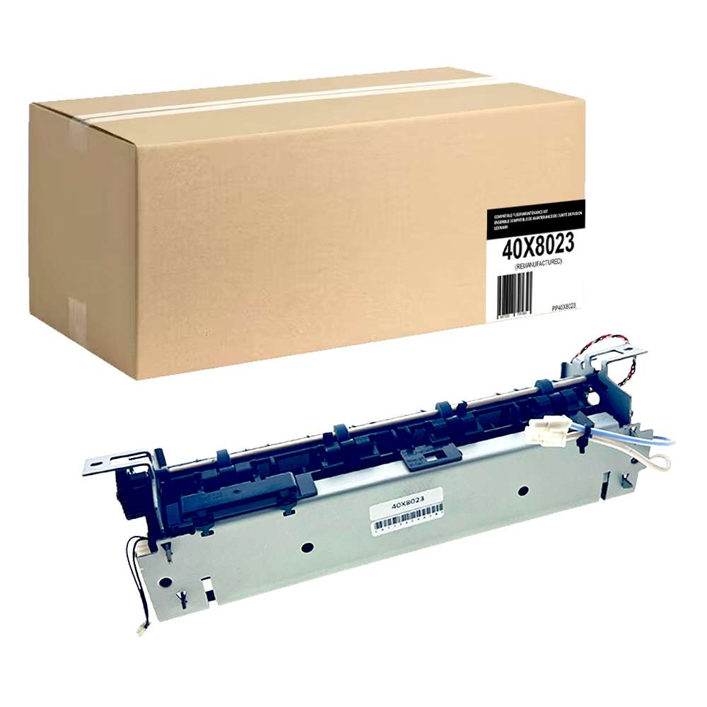 Lexmark 40X8023 Compatible Refurbished Fuser - 110 Volt - Fuzion