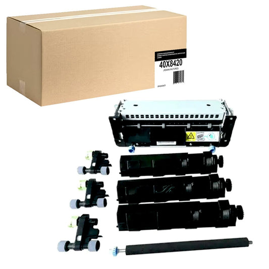 Lexmark 40X8420 Compatible Refurbished Fuser Maintenance Kit w/ New Parts - 110/120 Volt - Type 00 - Fuzion