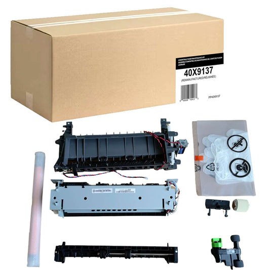 Lexmark 40X9137 Compatible Refurbished Fuser Maintenance Kit w/ New Parts - 110/120 Volt - Fuzion