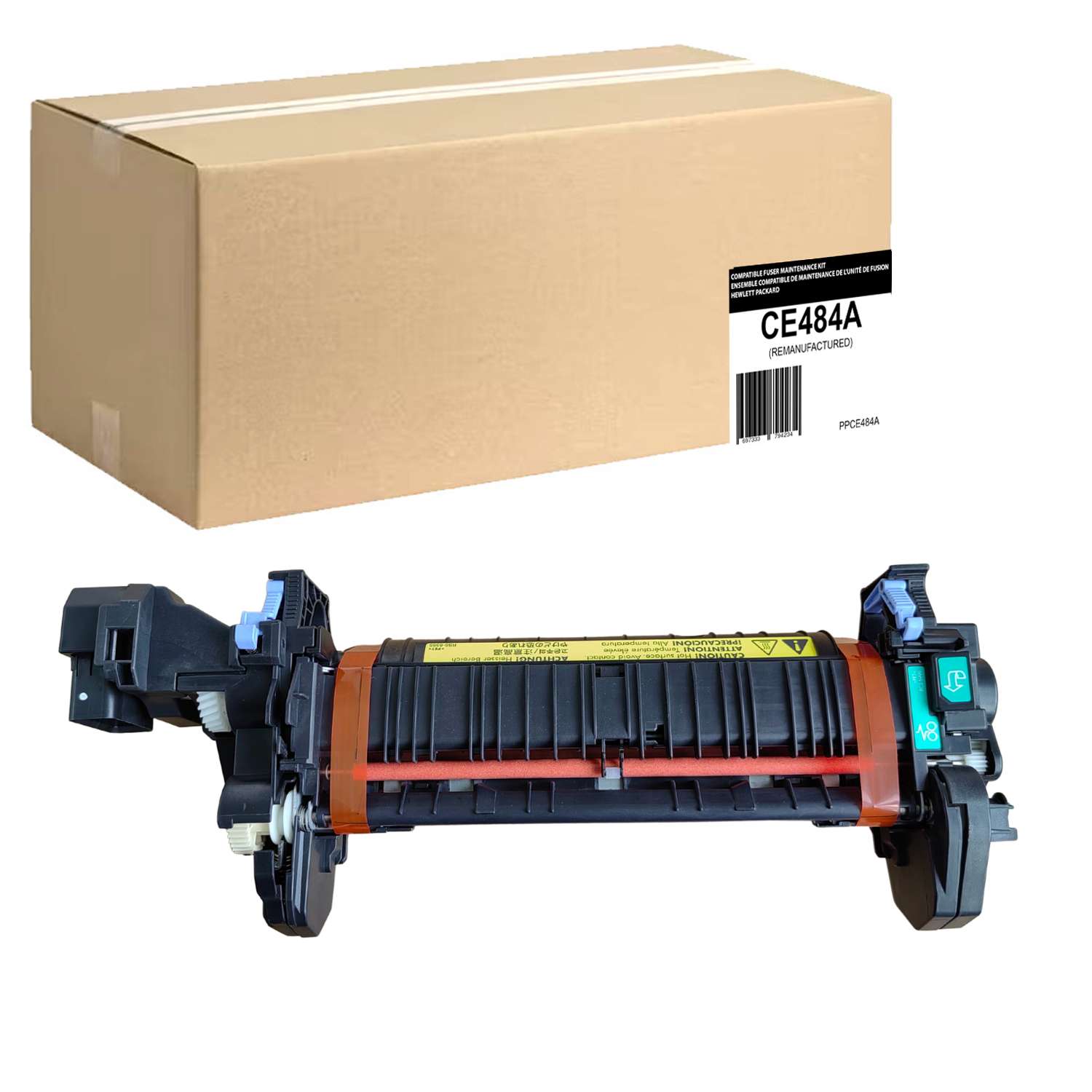 HP CE484A Compatible Refurbished Fuser - 110/120 Volt - Fuzion