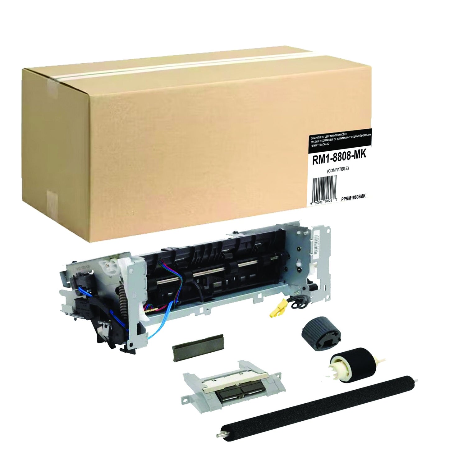 HP RM1-8808-MK Remanufactured Fuser Maintenance Kit W/ New Parts - by Fuzion